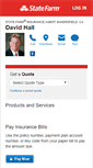 Mobile Screenshot of davidhallinsurance.com